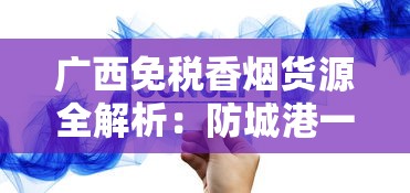 广西免税香烟货源全解析：防城港一手批发指南