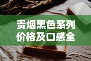 贵烟黑色系列价格及口感全解析——黑跨越、黑贵等热门款详解