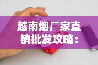 越南烟厂家直销批发攻略：一手货源与代工优势解析