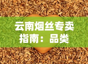 云南烟丝专卖指南：品类鉴别与文化传承